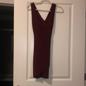 Wine Cocktail dress